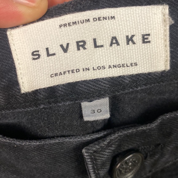 SLVRLAKE Premium Denim Destructed Jeans - Picture 6 of 9